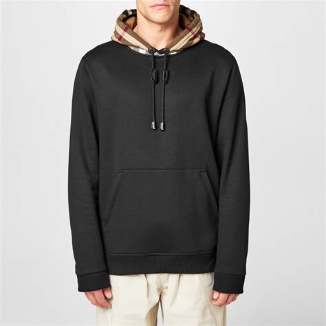 burberry hoodie black|burberry hoodie xxl.